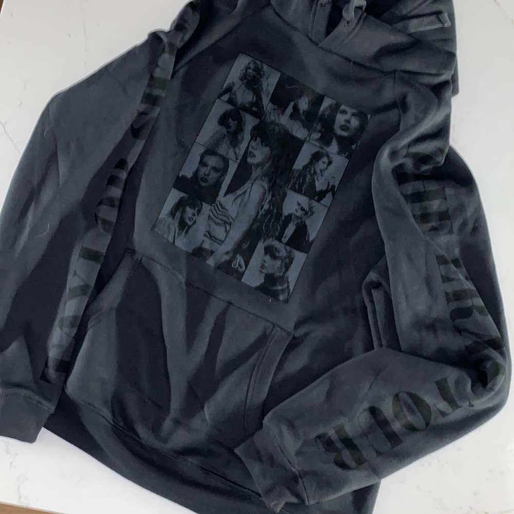 Taylor Swift Eras Tour Black Hoodie